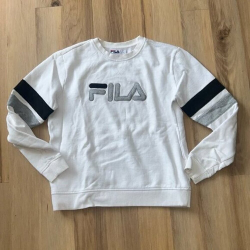 FILA White Crewneck